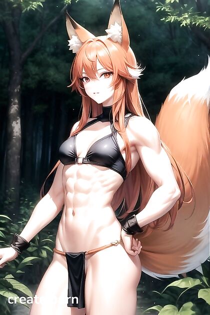 Ginger in the Forest Wears a Loincloth for Steamy Hentai Fun