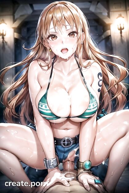 Large-Busted Slime Girl 18+ Takes On Full-Corp Hentai Picture