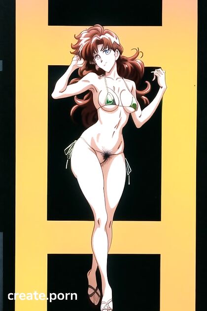 Full Body hentai porn with detailed pubic hair and one person Picture