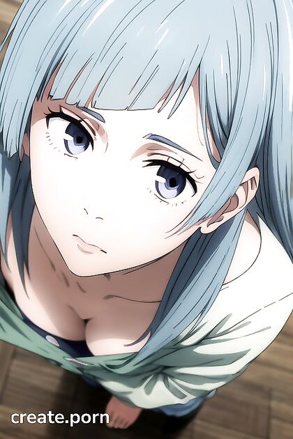 Close-Up Unbuttoned Fun – Top-Down hentai Picture