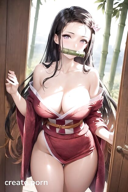 Large Breasts and Full Body Cleavage inMind-Bending Hentai Pleasure