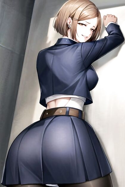 Bikini Clad Babe Shows Off Her Perfect Rear in Spicy Hentai Picture