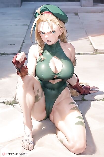 Angry Solo Performance with Perfect Hands in  Hentai Picture