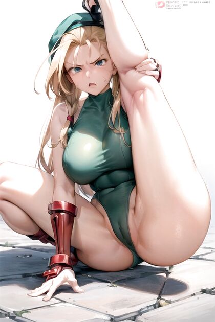 Beautiful Angry Yogini Flexes Her Moves in Steamy Hentai Picture