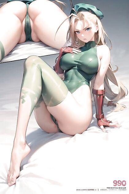 Perfect Hands Explore Seductive Camel Toes in steamy Hentai Images