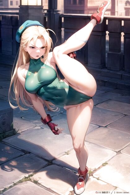 Angry Full Body Hentai Picture with One  Persona