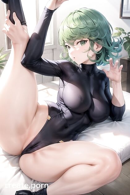 Rounded Ass in Form-Fitting Clothes Captures Your Attention in This Hentai Image