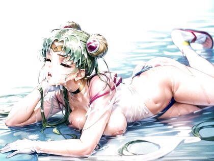 Transparent Clothing Reveals All in Steamy 90s Style Hentai Images