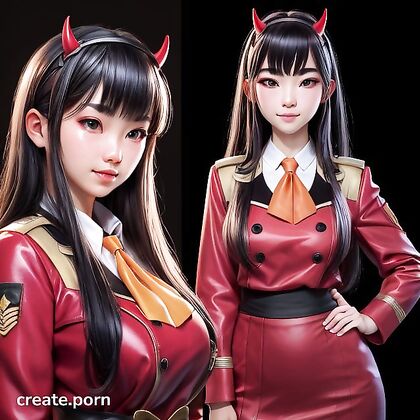 Large-Busted Beauty Takes the Night in Seductive Japanese Hentai Picture