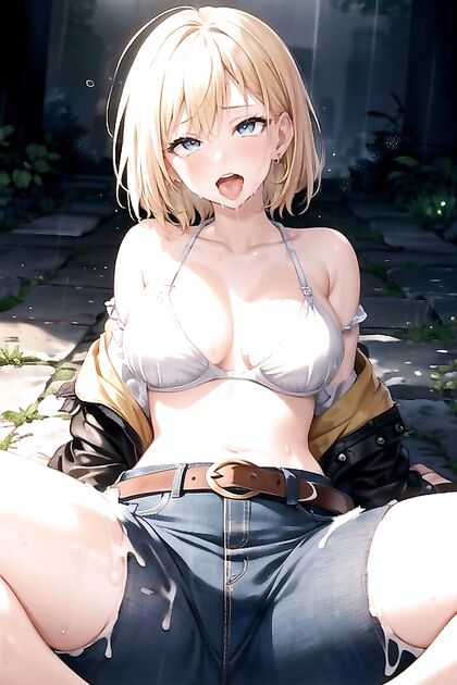 Skinny Teen 18+ Gets Creamy Finish in Hot Hentai Picture