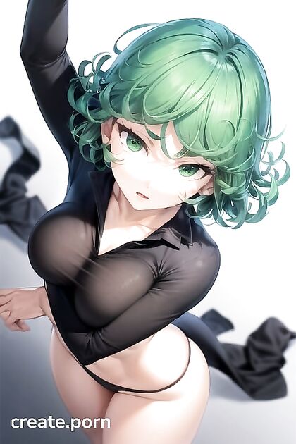 Tatsumaki from One Punch Man Flexes Her Yoga Skills in Hot Hentai Picture