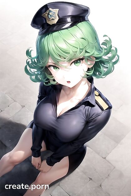 Yoga Instructor Turned naughty Cop in Top-Down Hentai Picture