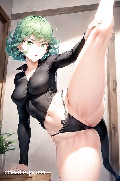 Tatsumaki from One Punch Man Showing Off Her Fit Body in Steamy Hentai Images