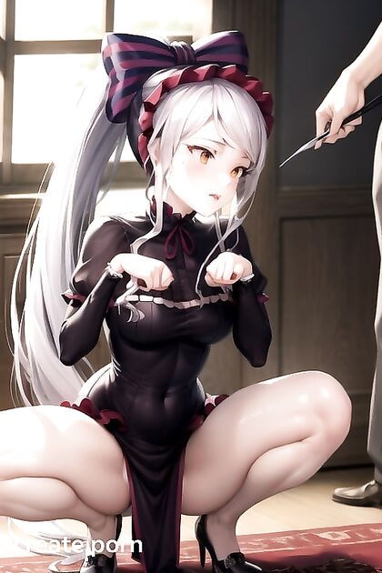 Shalltear Bloodfallen in Pet Pose for  Overlord Hentai Pleasure