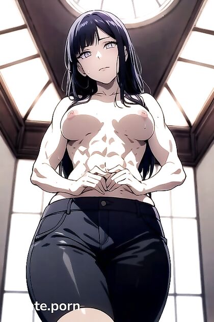 Hinata Hyuuga from Naruto Gets Railed by Muscular Men in Steamy Hentai Picture
