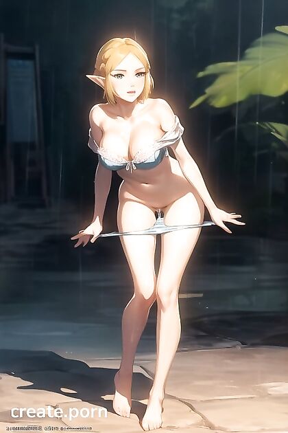 Wet Clothes Creampie in Full Body Hentai Picture