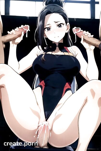Momo Yaoyorozu from My Hero Academia Shows Off Her Big Booty in Detailed Hentai Images