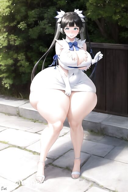 Military Babe with an Enormous-Ass Turns You On in Standing Hentai Picture