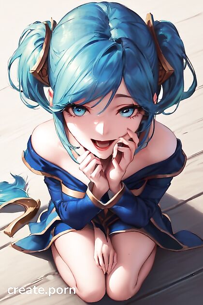 Cute Hentai Girl 18+ Gets Intimate Face-Touching Pleasure in AI Porn