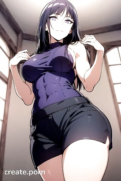 Muscular Guy Puts Moves on Small Breasted Girl 18+ in Detailed Hentai Image