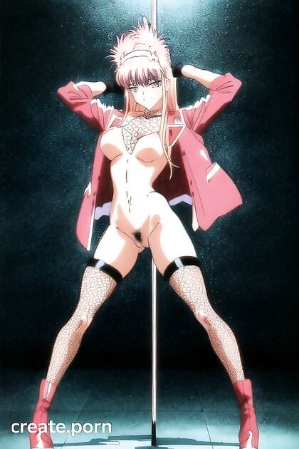 Zero Two from Darling in the FranXX Teased in Fishnets and No Panties Hentai Fun