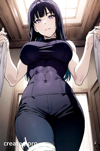 Hinata Hyuuga's Small Breasts Get Pounded by Muscular Men in  Hentai Images