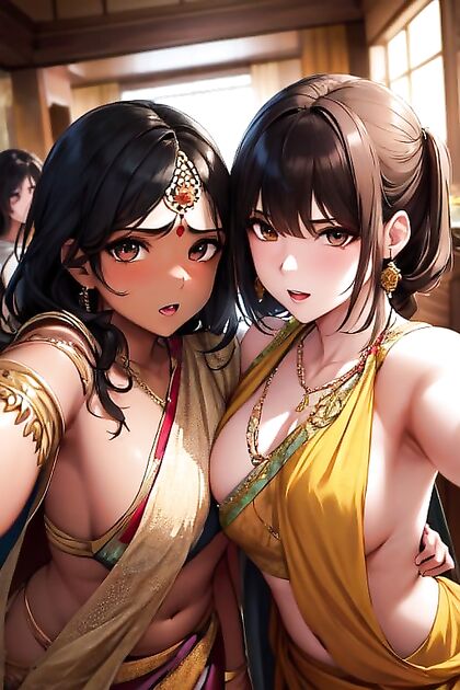 South Asian Beauty Takes Sexy Noontime Selfies in Steaming Hentai Images