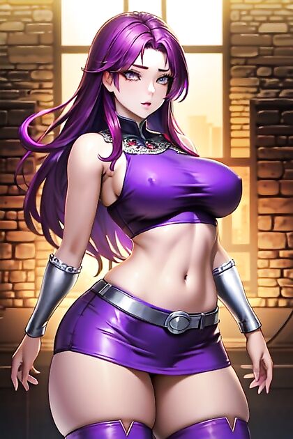 Two People Enjoy Carnaval Suits and Rounded Breasts in Steamy Hentai Picture