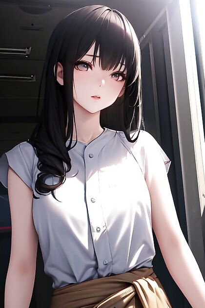 Noon at the Baseball Stadium – Waist-Shot hentai Picture