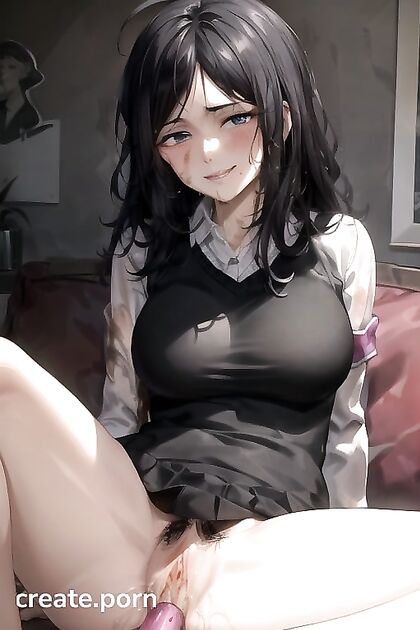 Pieck from Attack on Titan Gets Dildoed in Horny Hentai Picture