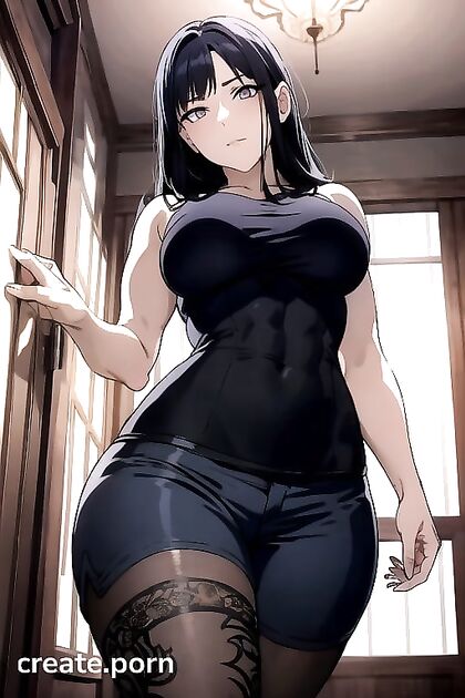 Hyuuga Hinata Shows Off Muscular Perfection in Detailed Hentai Images