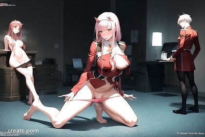 Naked and Embarrassed –  Creampie Images in Hentai AIPorn