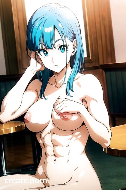 Naked and Seated – Detailed Anime hentai Pleasure Images