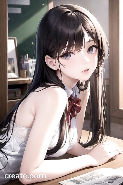 Teen 18+ in Sexy Uniform Enjoys  Doggystyle Hentai Adventure