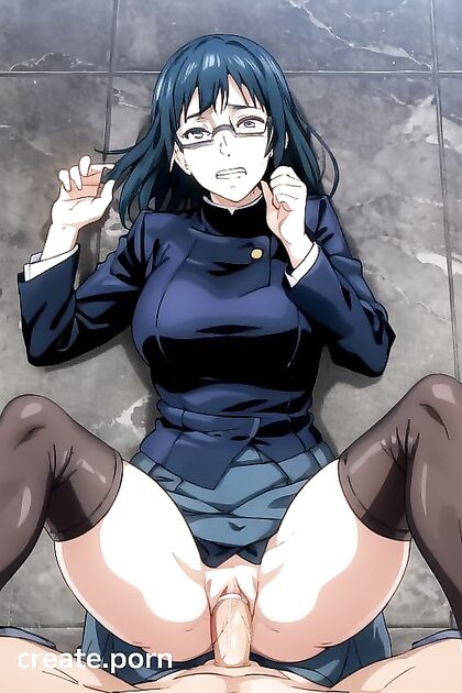 Maki Zenin from Jujutsu Kaisen Terrified in  Hentai Images