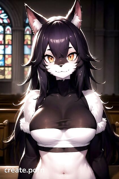 Demon Girl 18+ with Dark Brown Skin and Large Breasts in Mind-Blowing Hentai Picture
