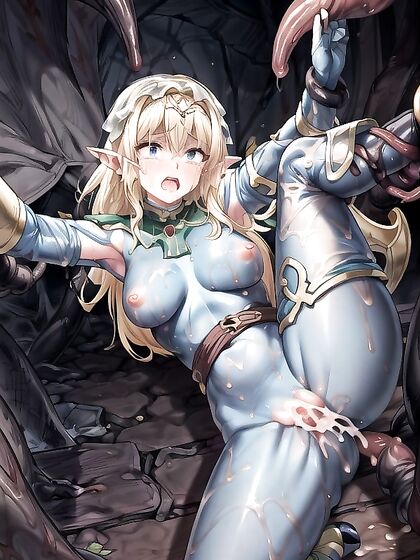 Thick Messy Hair with Extra Arms and Legs in Wild Hentai Picture