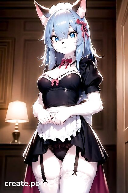 Rem from Re –Zero Enjoying Wild Furry Hentai Picture with a Massive Cock
