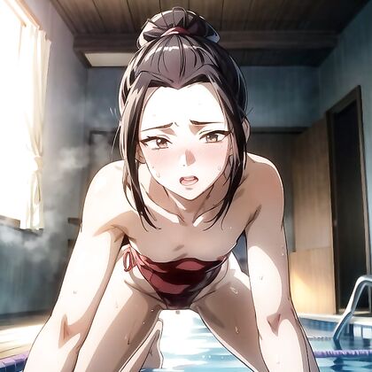 Azula from Avatar Gets Wild in the Pool with Doggystyle Hentai Picture