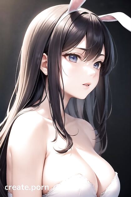 Bunny Girl 18+ Senpai Gets Poundede Doggystyle in Side View Hentai Picture