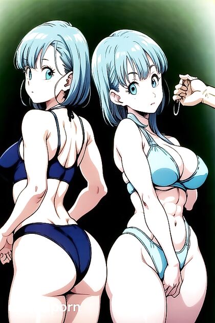 Bulma from Dragon Ball Z Gets Pounded by Multiple Asses in Steamy Hentai Picture