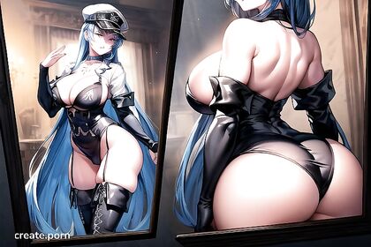 Massive Breasts and voluptuous Ass in Explosive hentai Picture