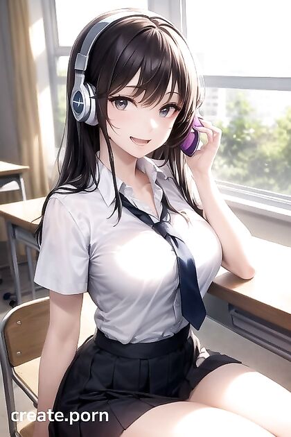 Cute Noon-Time hentai Fun with a Seductive Sit Down Ai Hentai Image
