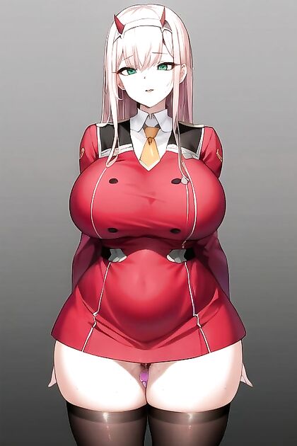 Rounded Ass and Breasts in Standing Position for Erotic Hentai Pleasure