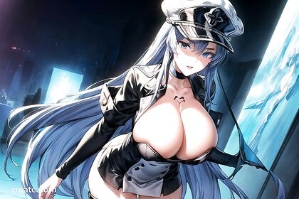 Esdeath from Akame ga ! Seduced by Massive Breasts and Thick Lines Hentai