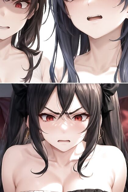 Sunset's Disgust Turns to Pleasure in Steamy Two-Person hentai Picture