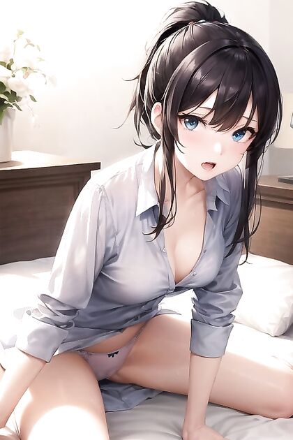 Blouse Picture Leading to  Hentai Orgasms