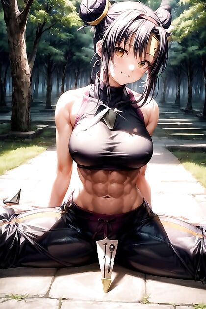 Sunny Enjoying Warm Weather with Sensual Body Pleasure in Hentai AI Picture