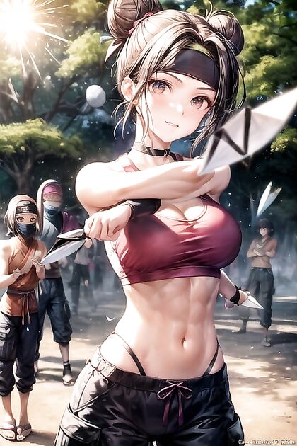 Kung Fu Moves and Perfect Handiwork Lead to Cleavage-Filled Hentai Pleasure