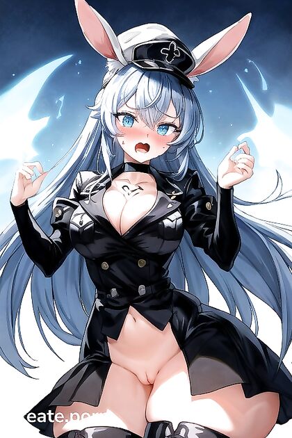 Esdeath from Akame ga ! Shows Off Her Massive Curves in Thick-Line Hentai Picture